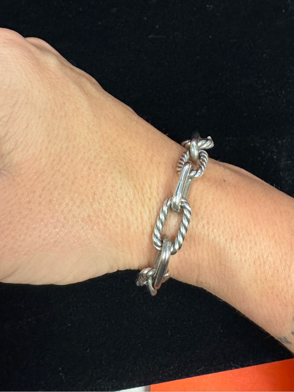 David Yurman DY Madison Chain Bracelet Sterling Silver